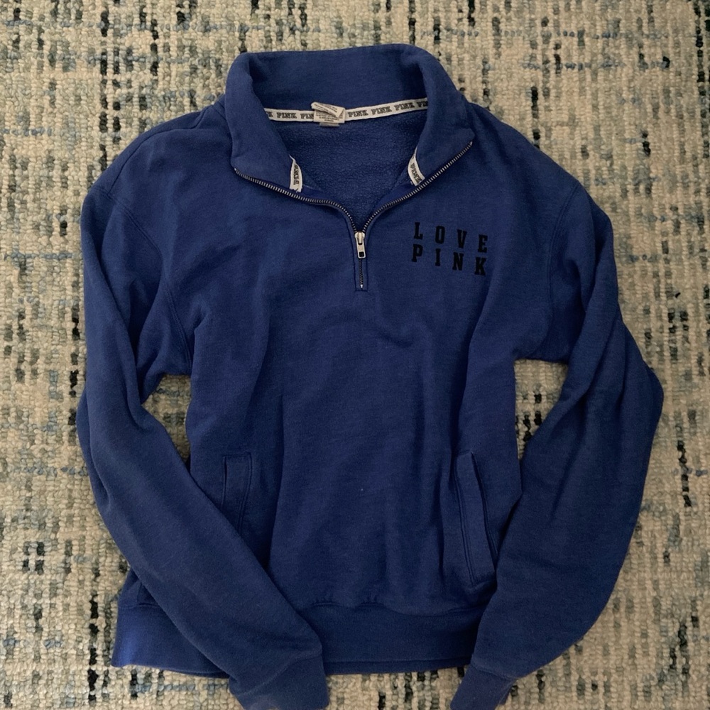 Victoria’s Secret PINK love quarter zip